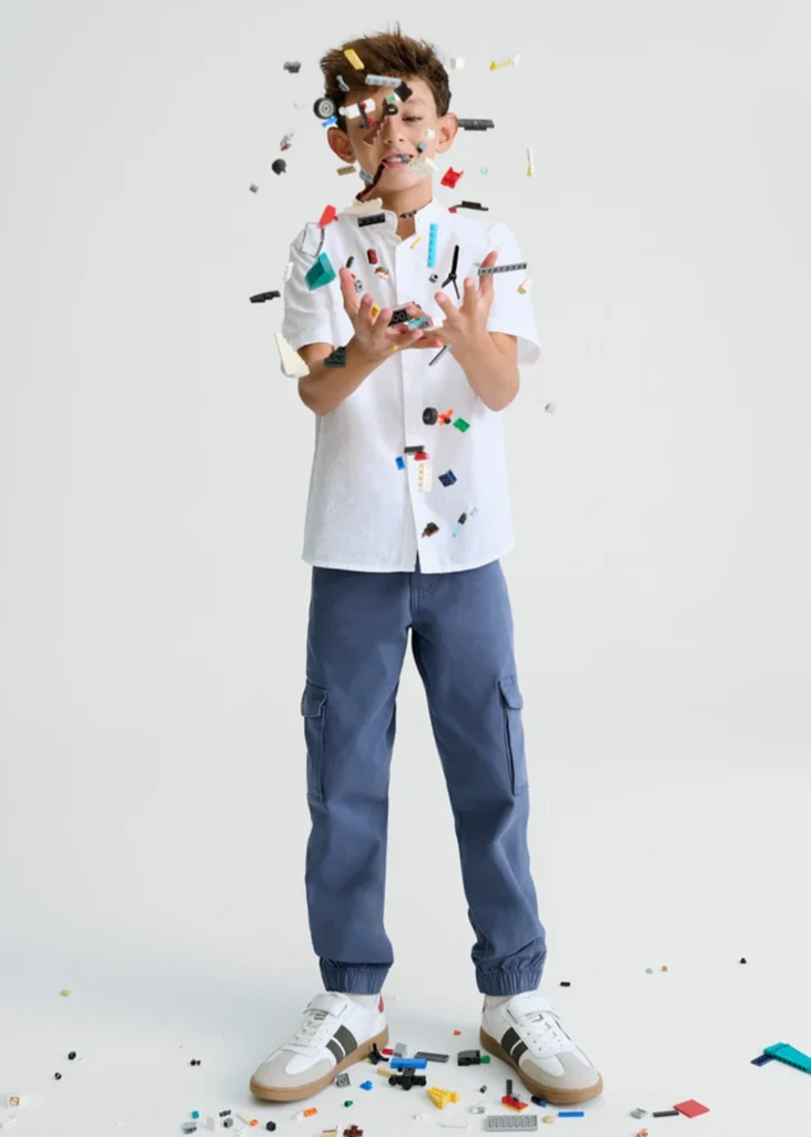 mayoral Παντελονι cargo 26 6566 92 Πράσινο ανοιχτό