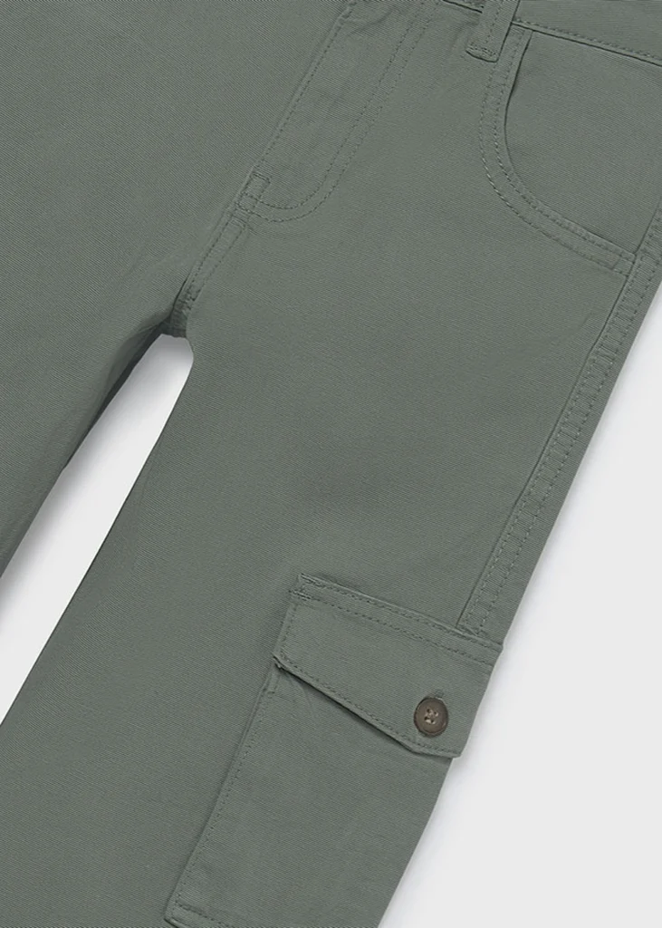 mayoral Παντελονι cargo 26 6566 92 Πράσινο ανοιχτό