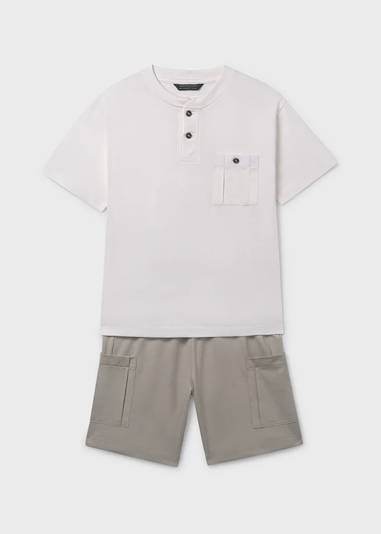 mayoral Σετ μακο γιακας 26 6686 35 Μπεζ