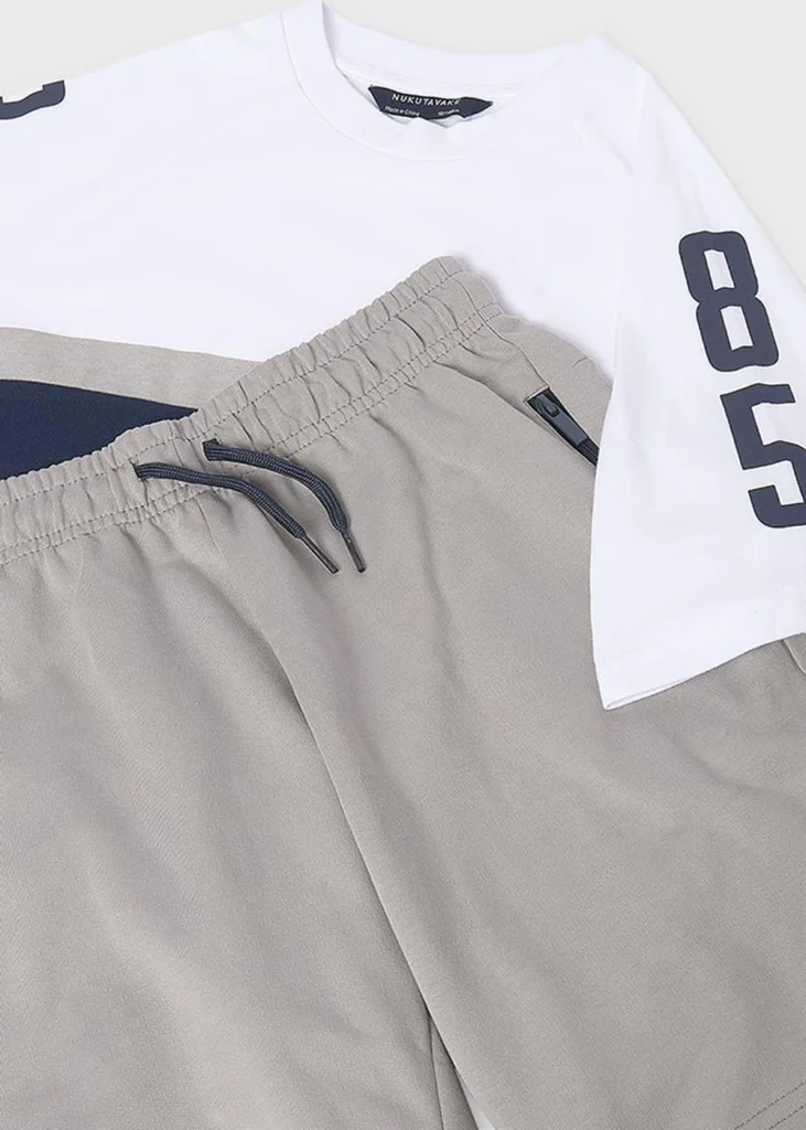 mayoral Σετ μακο σΤαμπά 85 26 6688 39 Καφέ