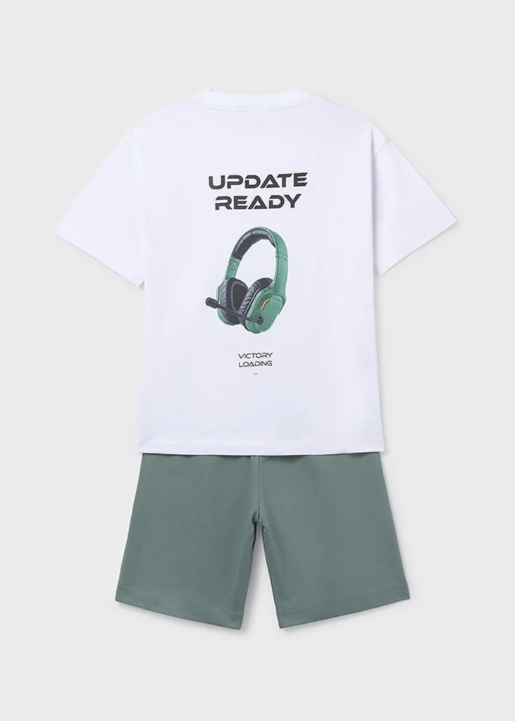 mayoral Σετ μακο σΤαμπά πισω 26 6689 22 Πράσινο ανοιχτό