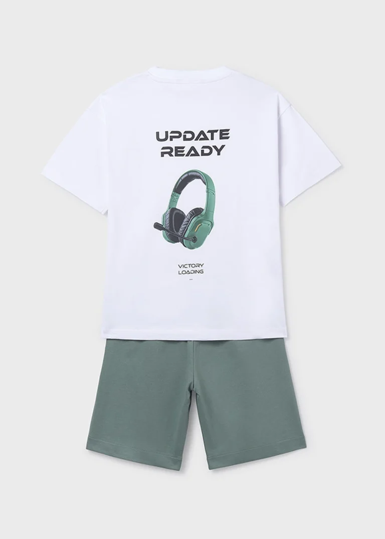 mayoral Σετ μακο σΤαμπά πισω 26 6689 22 Πράσινο ανοιχτό