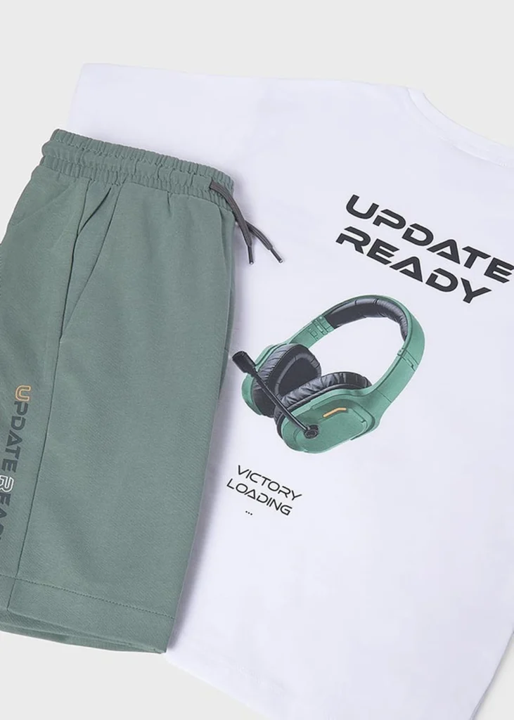 mayoral Σετ μακο σΤαμπά πισω 26 6689 22 Πράσινο ανοιχτό