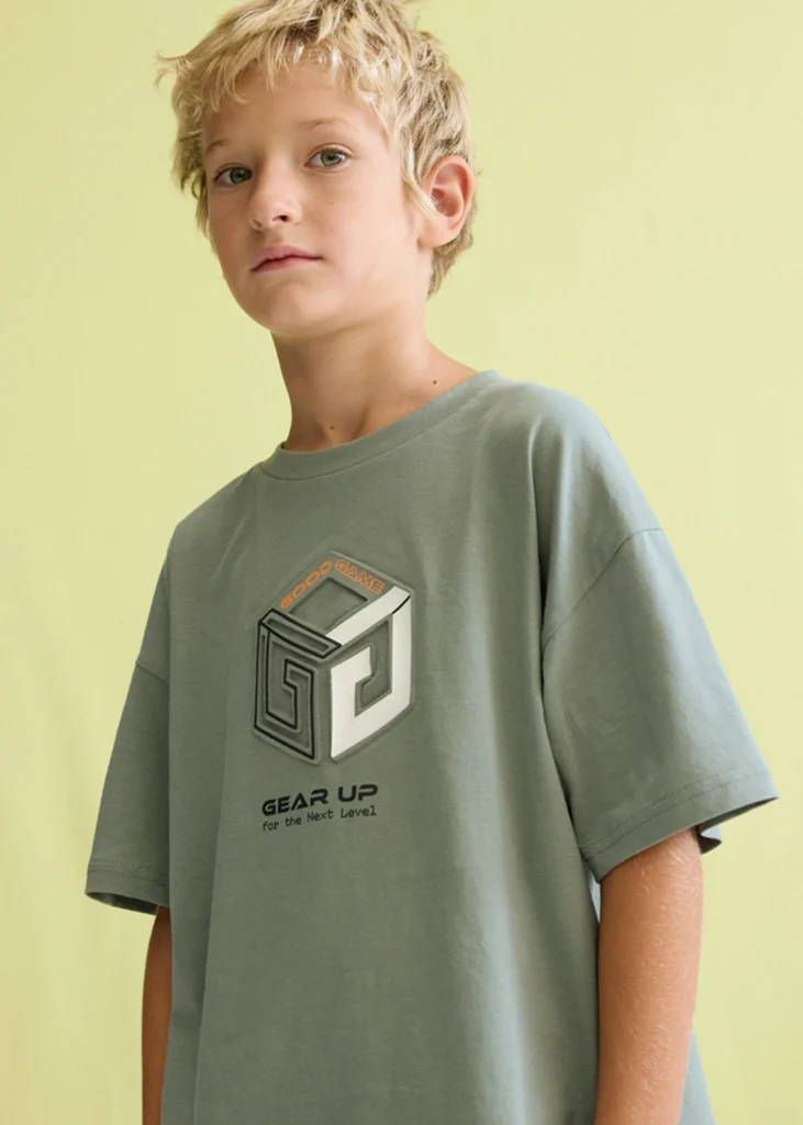 mayoral Σετ μακο αναγλυφο 26 6690 43 Πράσινο ανοιχτό