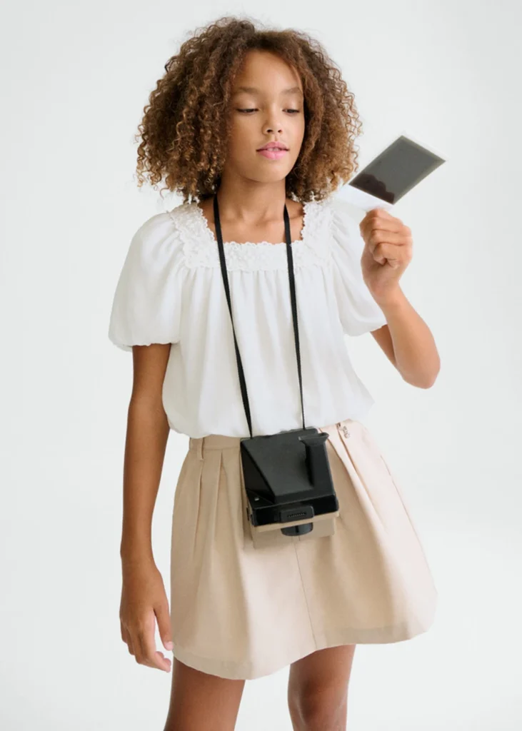 mayoral Φουστα παντελονι καπαρντινε 26 6902 33 Μπεζ σκούρο