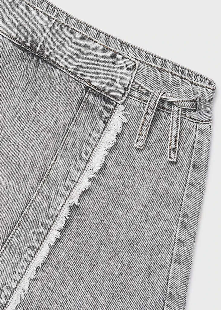 mayoral Φουστα παντελονι Τζιν 26 6903 39 Γκρι