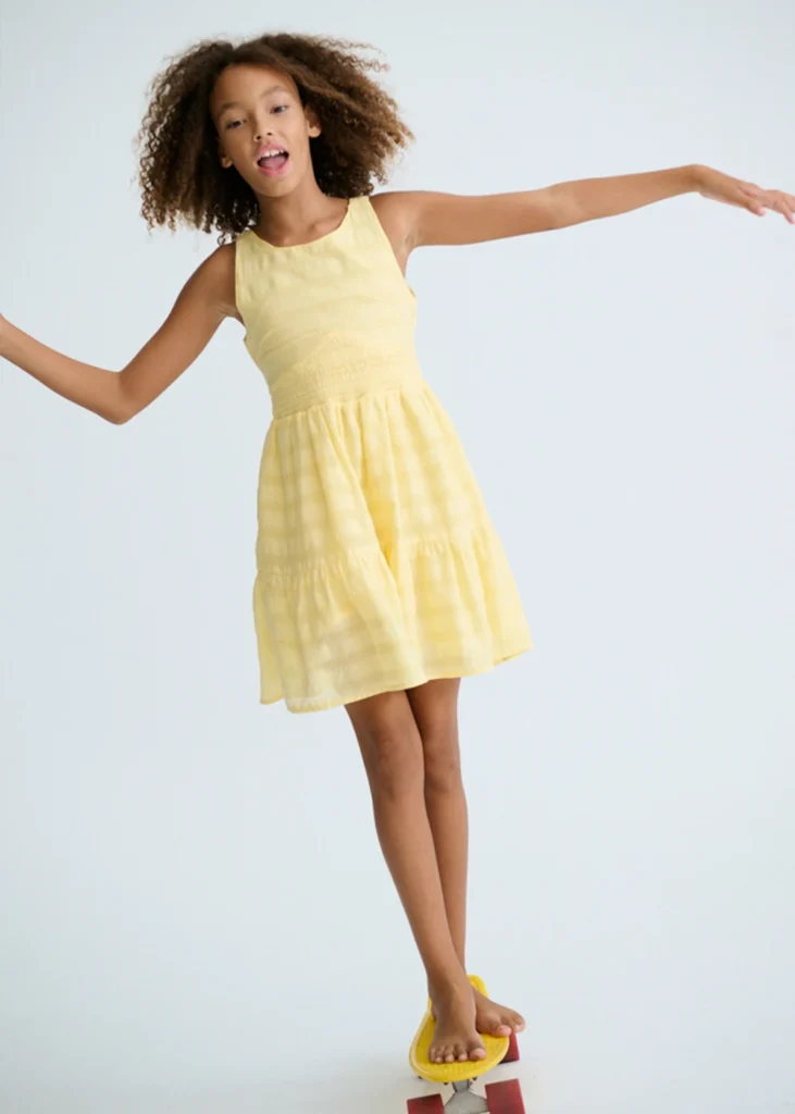 mayoral Φορεμα βουαλ φαντασια 26 6913 93 Βανίλια