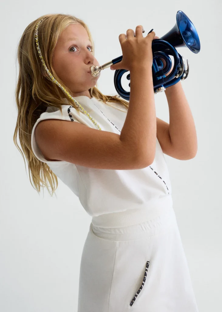 mayoral Σετ φουστα μακο διακοσμ ραφες 26 6919 62 Μαύρο