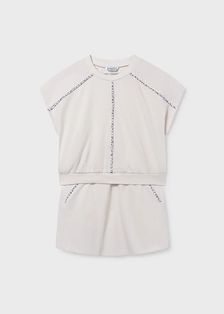 mayoral Σετ φουστα μακο διακοσμ ραφες 26 6919 62 Μαύρο