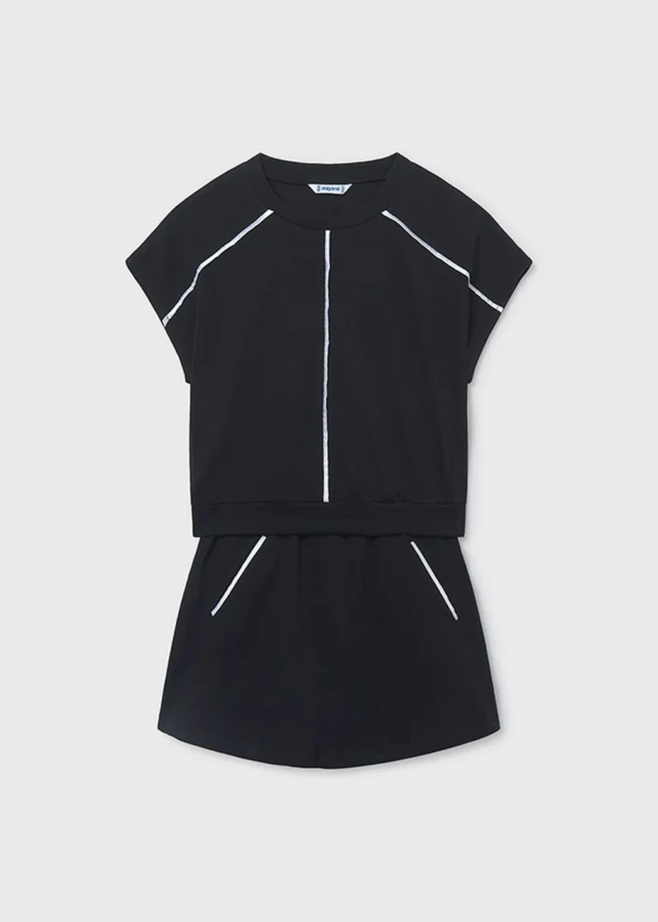 mayoral Σετ φουστα μακο διακοσμ ραφες 26 6919 62 Μαύρο