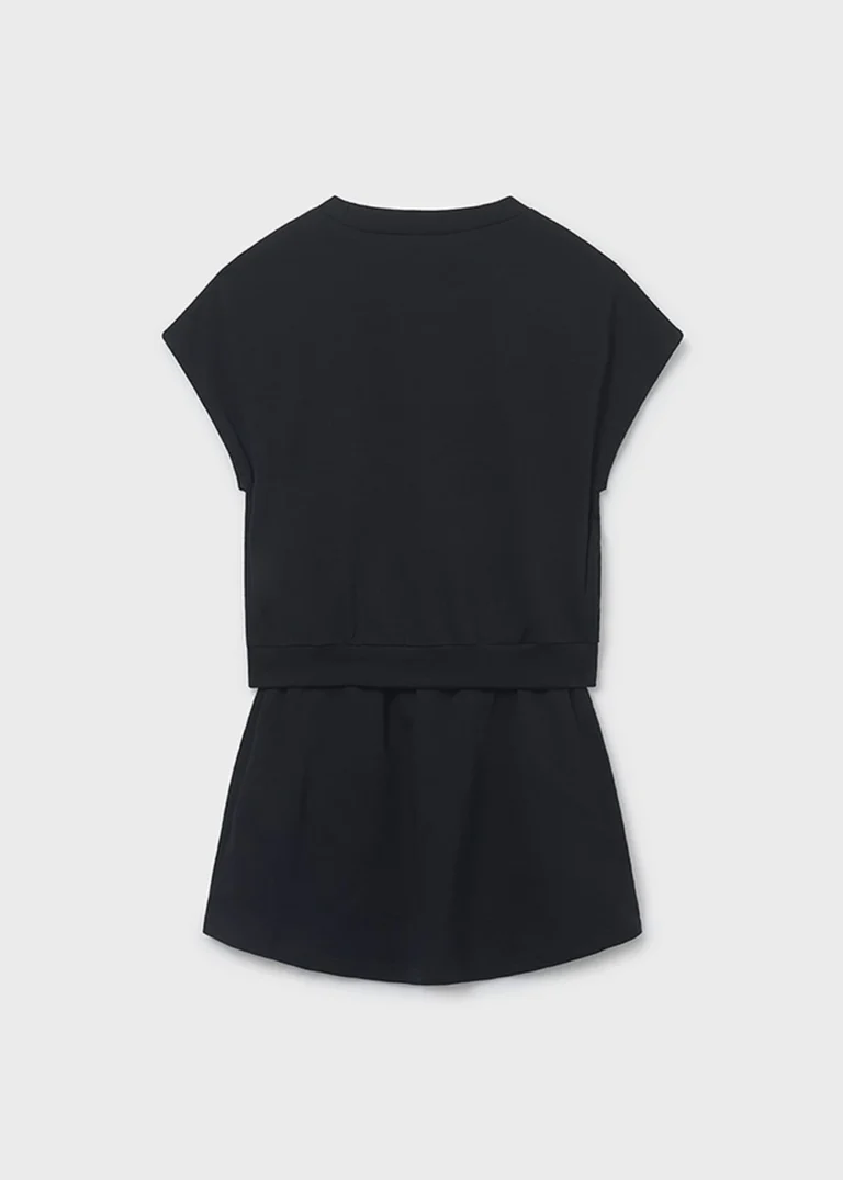 mayoral Σετ φουστα μακο διακοσμ ραφες 26 6919 62 Μαύρο