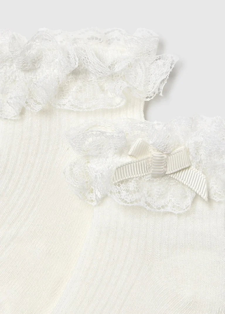 mayoral Καλτσακι βολαν 26 9061 59 Ροζ μπεμπέ