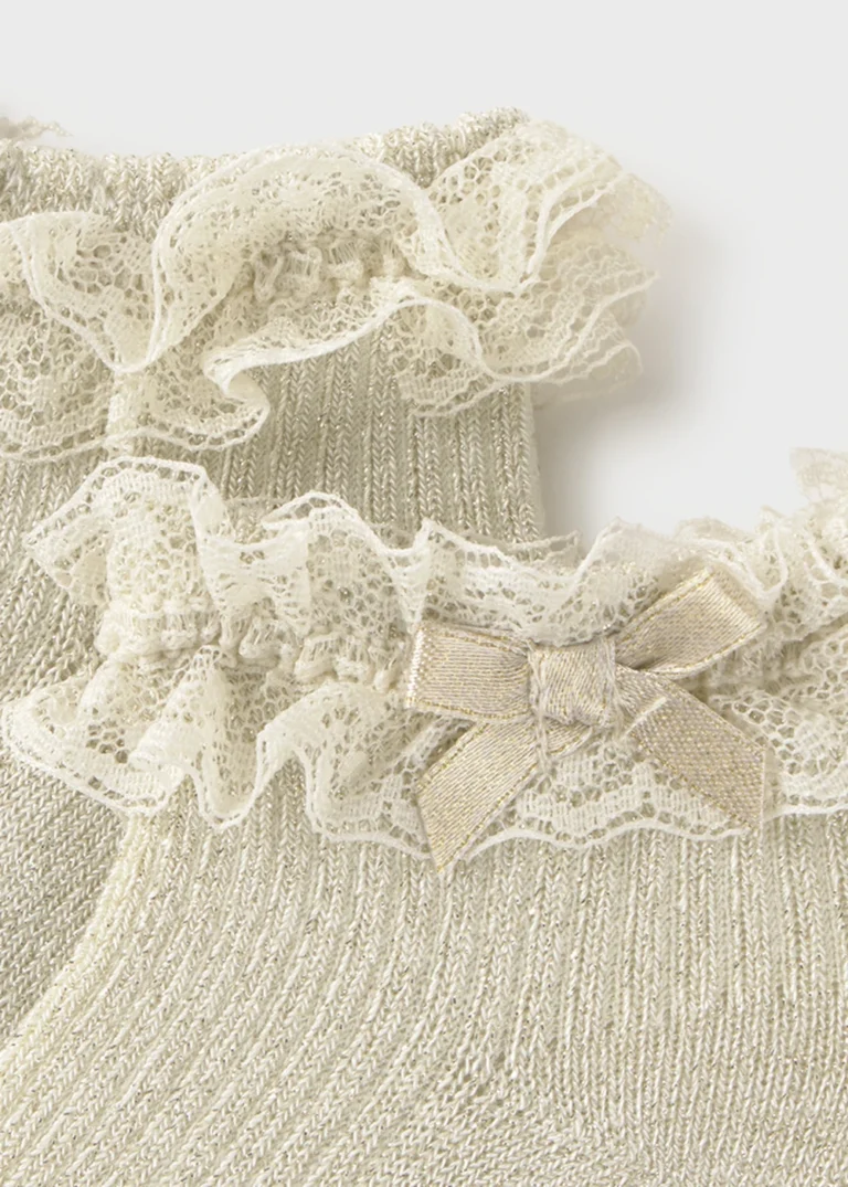 mayoral Καλτσακι βολαν 26 9061 59 Ροζ μπεμπέ