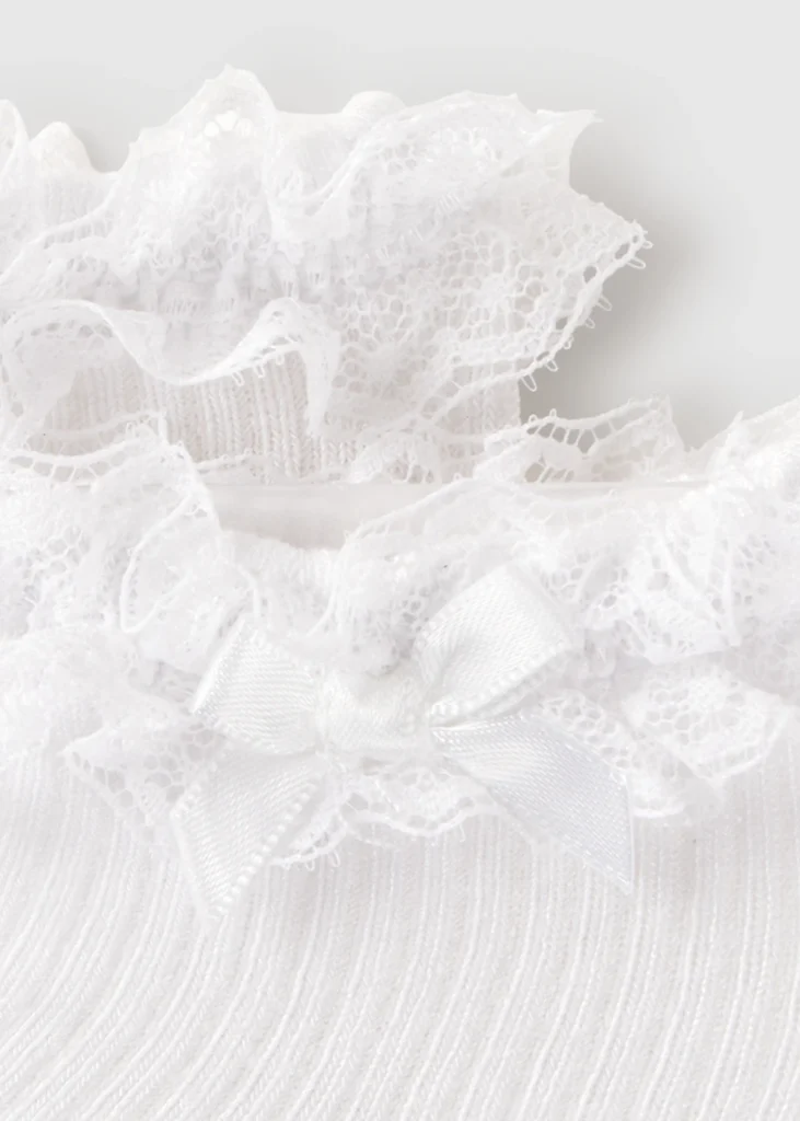 mayoral Καλτσακι βολαν 26 9061 59 Ροζ μπεμπέ