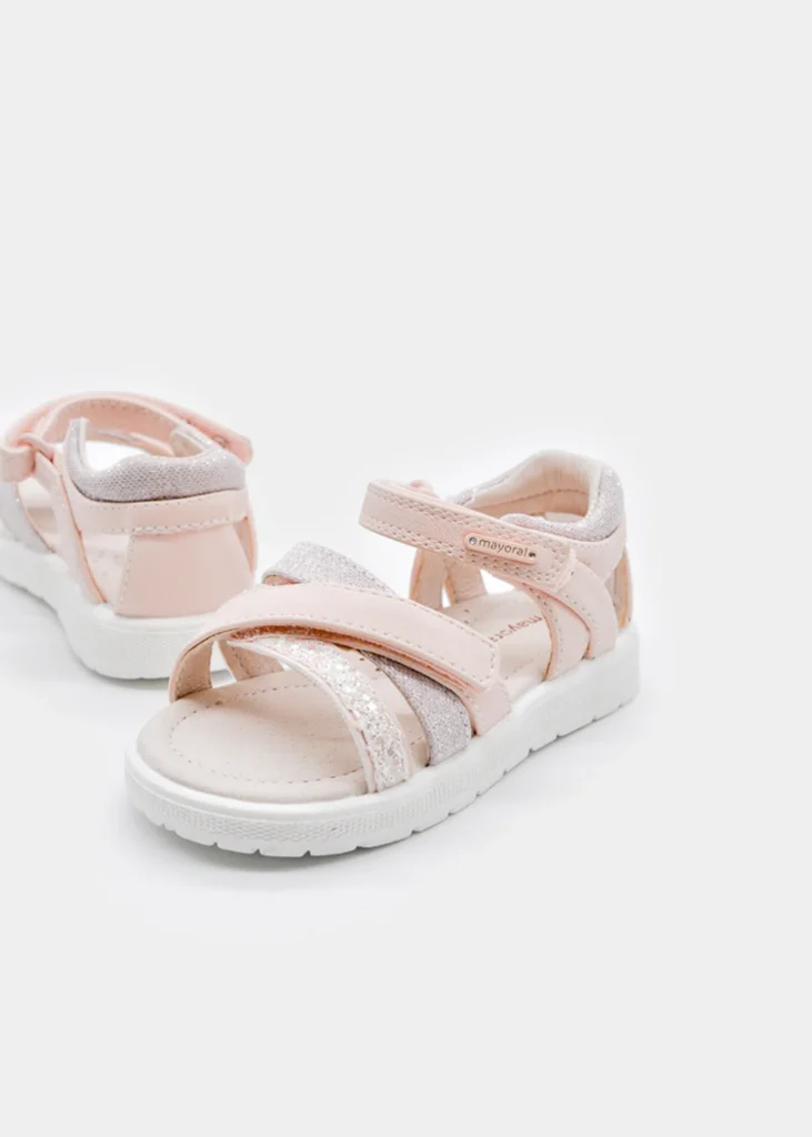 mayoral Σανδαλια λωριδες βελκρο 26 41741 82 Ροζ