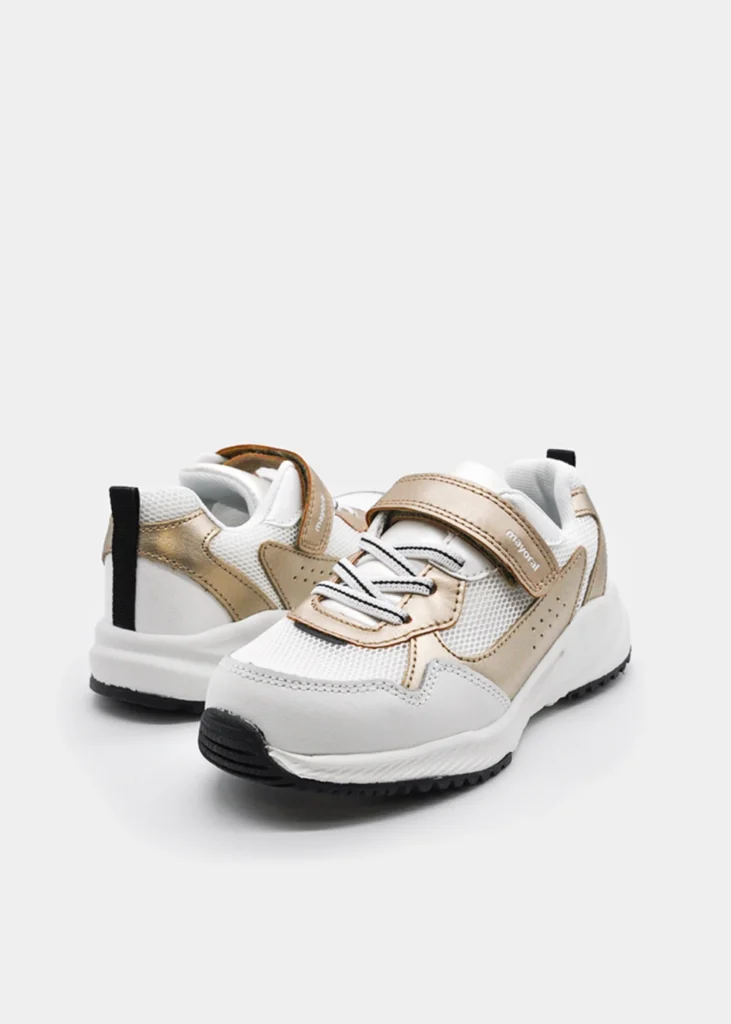 mayoral Παπουτσι running urban 26 43797 73 Λευκό / Χρυσό