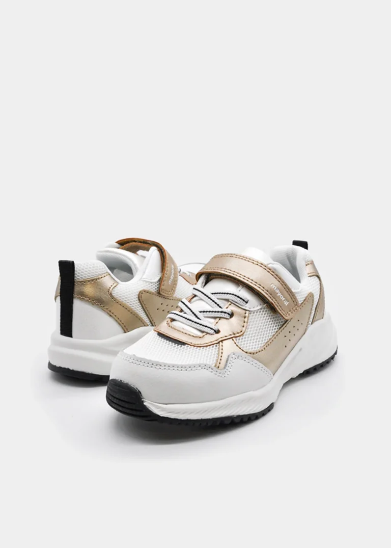 mayoral Παπουτσι running urban 26 43797 73 Λευκό / Χρυσό