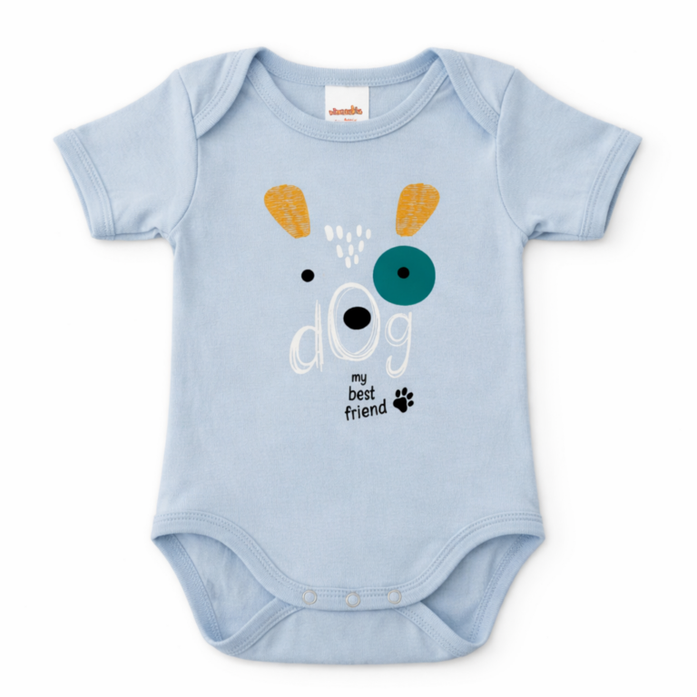 minervakia Φορμάκι Βρεφικό Κοντομάνικο Σιέλ Κωδ. 767952