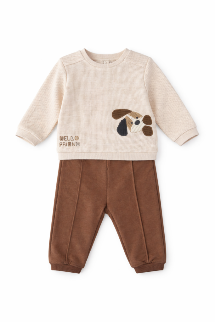 mayoral Σετ μακό Νεογέννητο Κωδ. 15 02639 Μπέζ καφέ