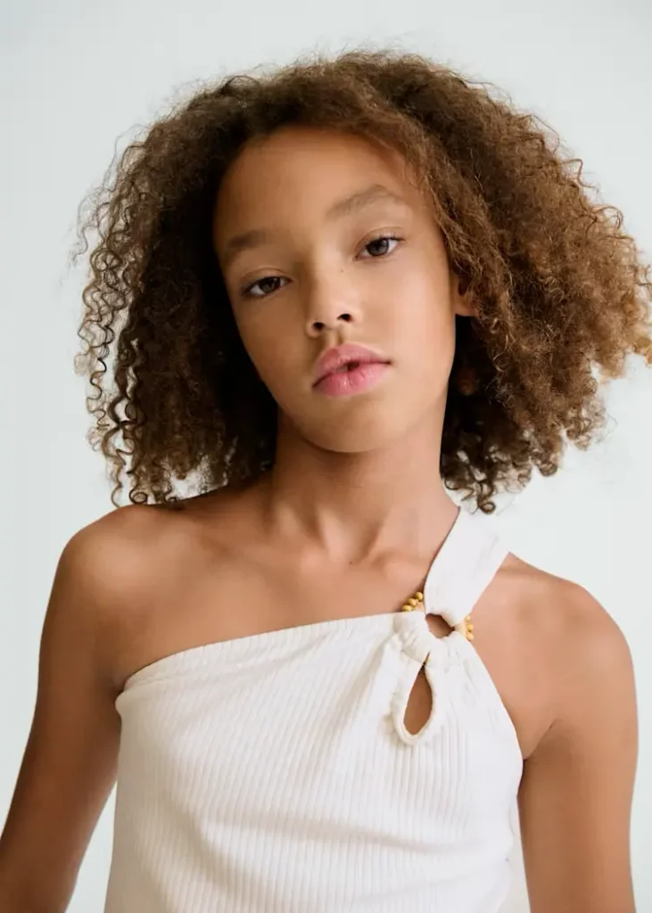 mayoral Μπλουζα τιραντες καναλε 26 6017 29 Εκρού