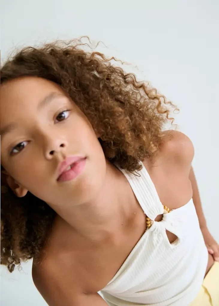 mayoral Μπλουζα τιραντες καναλε 26 6017 29 Εκρού