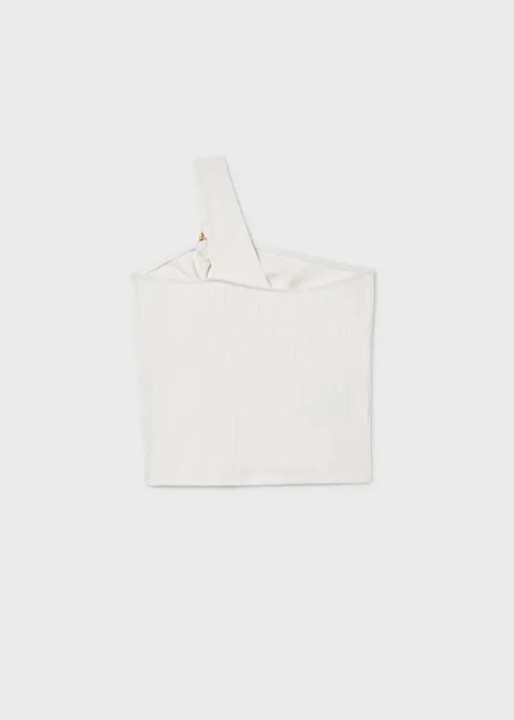 mayoral Μπλουζα τιραντες καναλε 26 6017 29 Εκρού