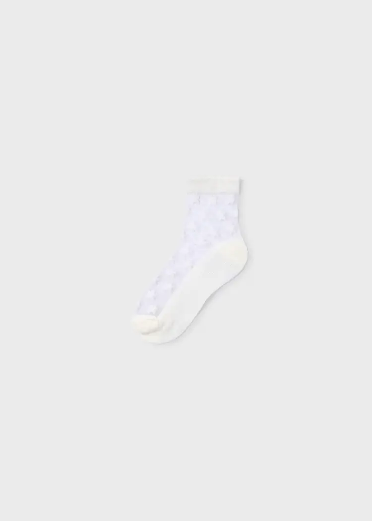 mayoral Καλτσάκια κορίτσι Κωδ. 26 10186 019 Εκρού