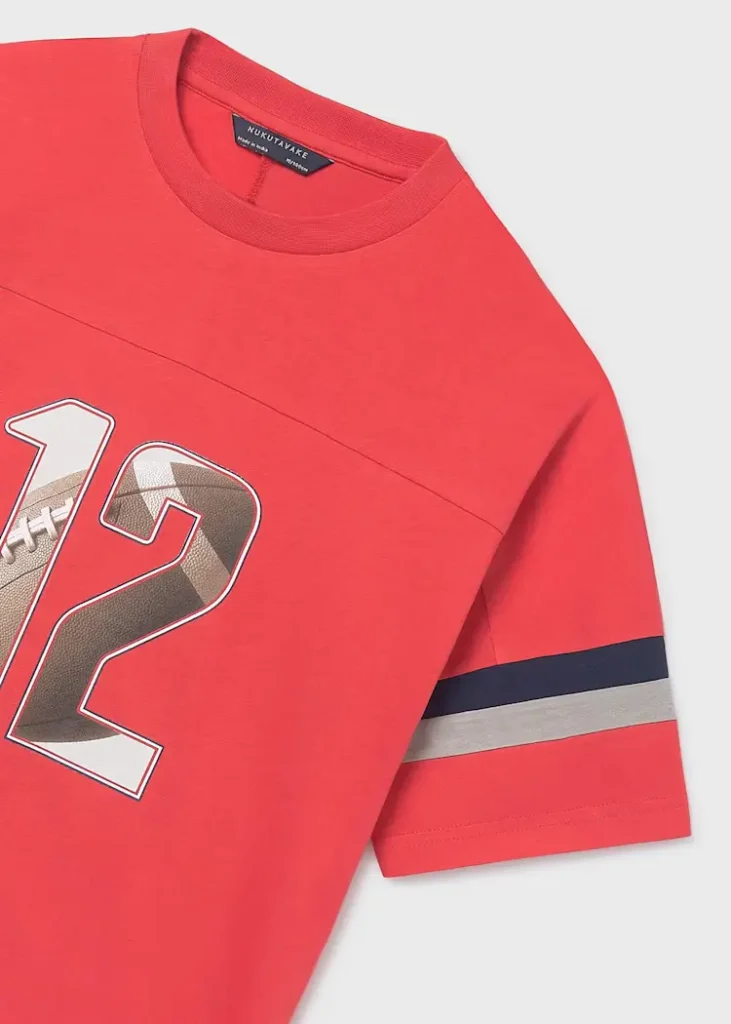 mayoral Μπλουζα κοντομανικη συνδυασμε 26 6032 15 Κόκκινο