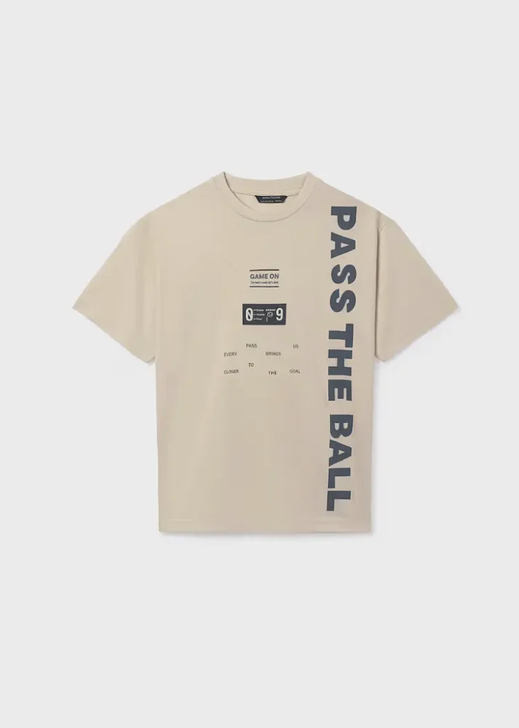 mayoral Μπλουζα κοντομανικη αθλητικη 26 6034 25 Κρεμ