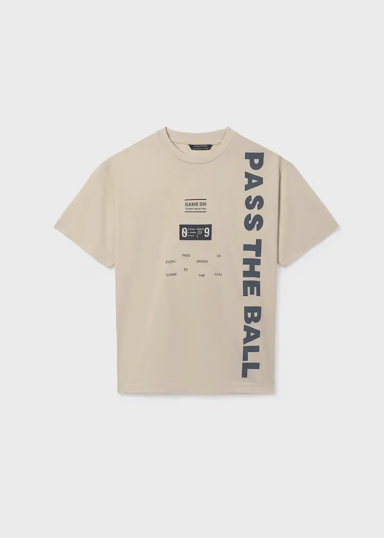 mayoral Μπλουζα κοντομανικη αθλητικη 26 6034 25 Κρεμ