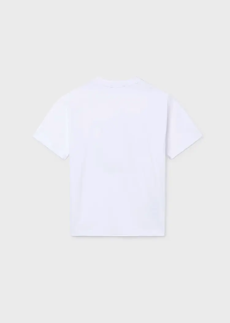 mayoral Μπλουζα κοντ/κη αναγλυφη 26 6037 34 Λευκό