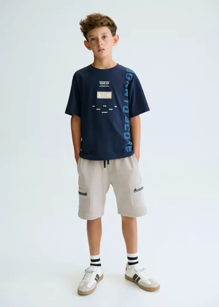 mayoral Μπλουζα κοντομανικη αθλητικη 26 6034 23 Ναυτικό Μπλε