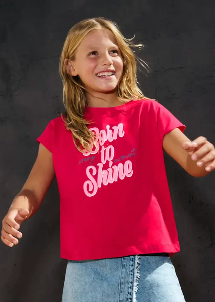 mayoral Μπλουζα κοντομανικη σχεδιο 26 6010 10 Κερασί