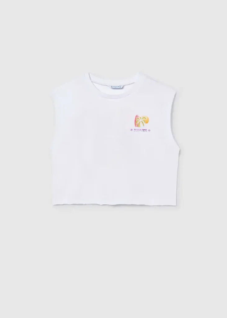 mayoral Μπλούζα κορίτσι Κωδ. 26 06014 094 Λευκό