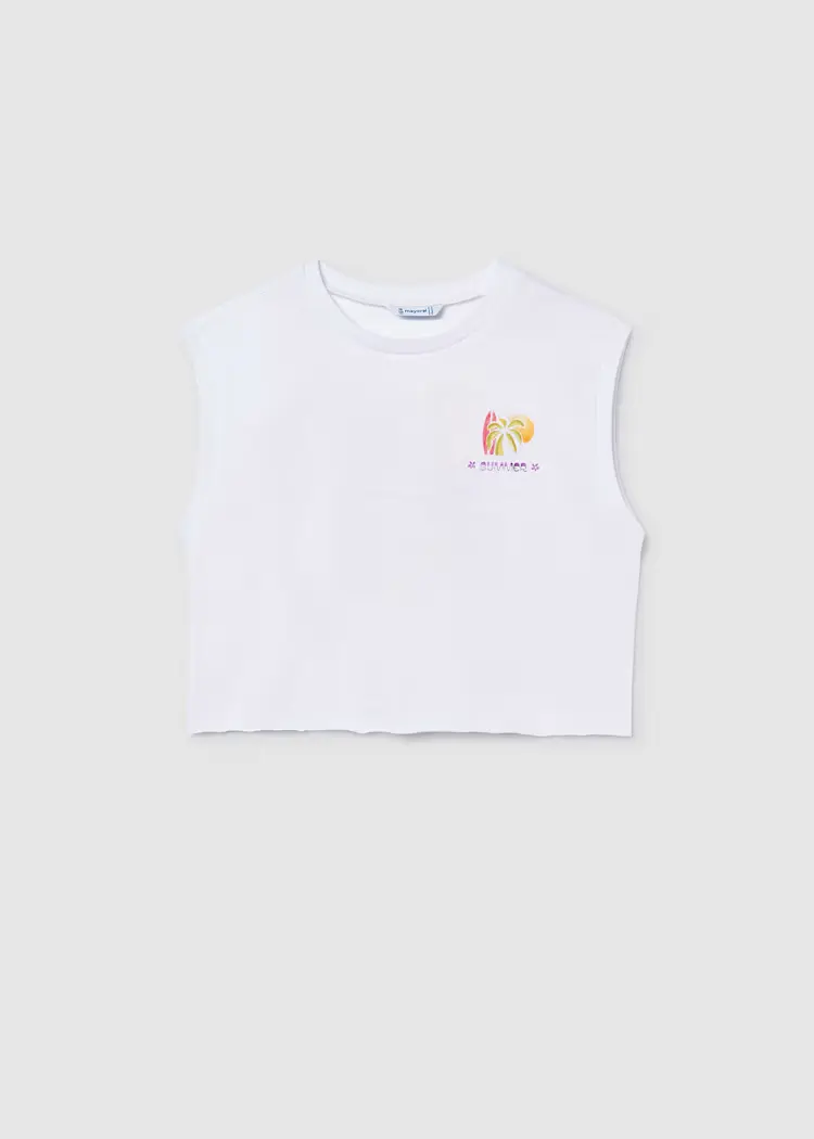 mayoral Μπλούζα κορίτσι Κωδ. 26 06014 094 Λευκό