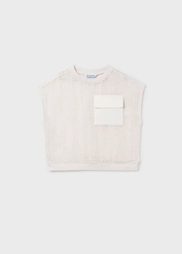 mayoral Μπλούζα τοπ κορίτσι Κωδ. 26 06160 061 Μπεζ