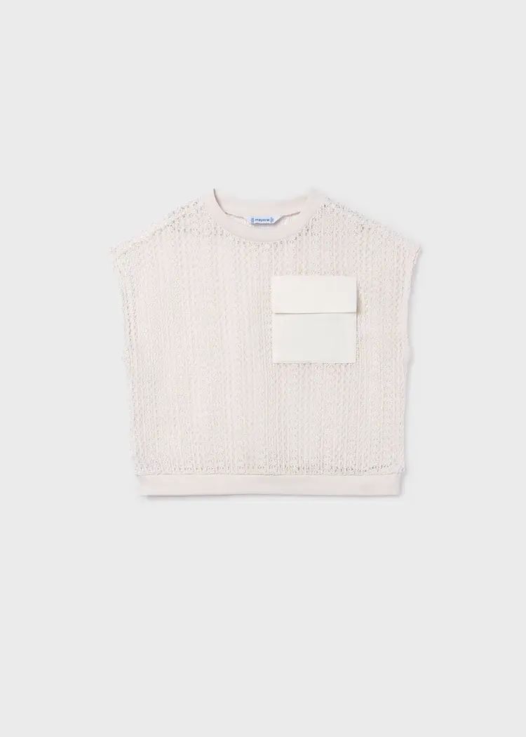 mayoral Μπλούζα τοπ κορίτσι Κωδ. 26 06160 061 Μπεζ