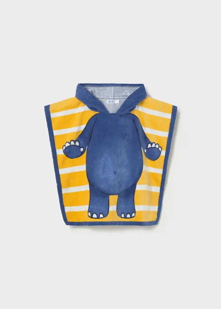 mayoral Πετσέτα παραλίας κουκούλα μωρό Κωδ. 26 10164 095 Μπλε