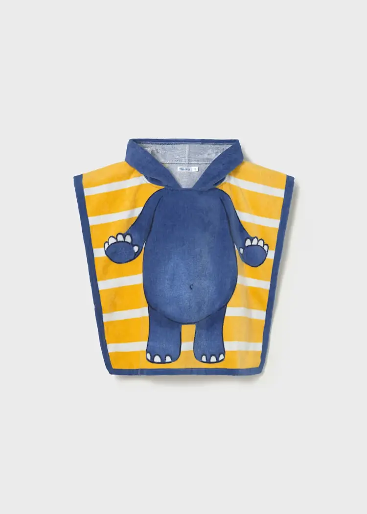 mayoral Πετσέτα παραλίας κουκούλα μωρό Κωδ. 26 10164 095 Μπλε