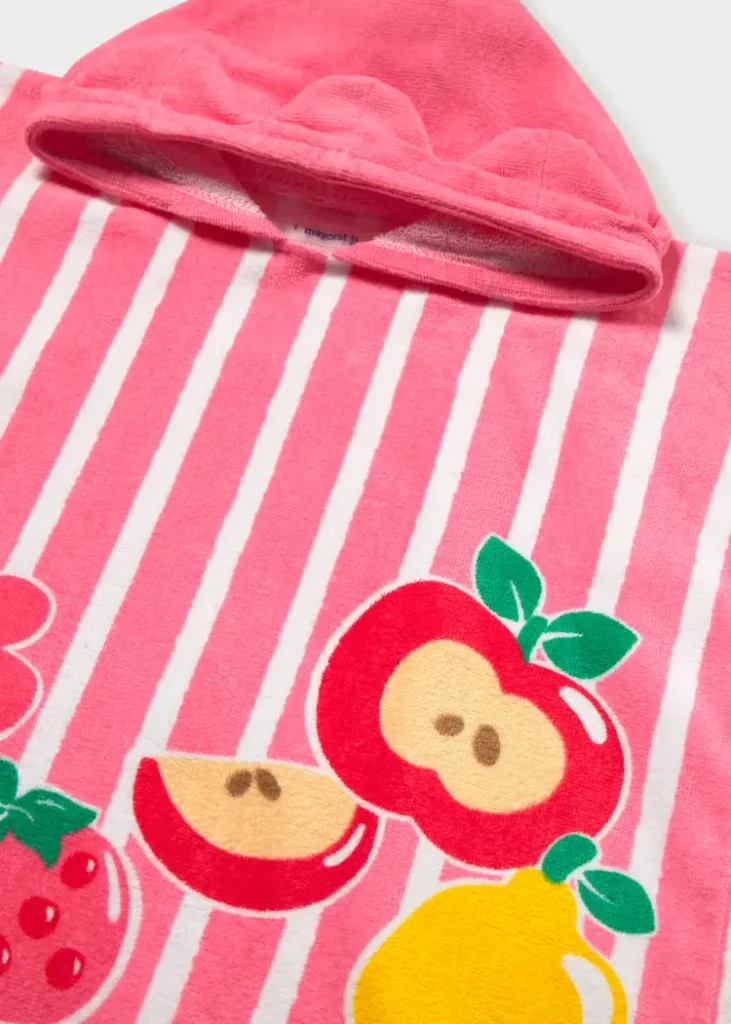 mayoral Πετσέτα παραλίας κουκούλα μωρό Κωδ. 26 10165 070 Γερανί