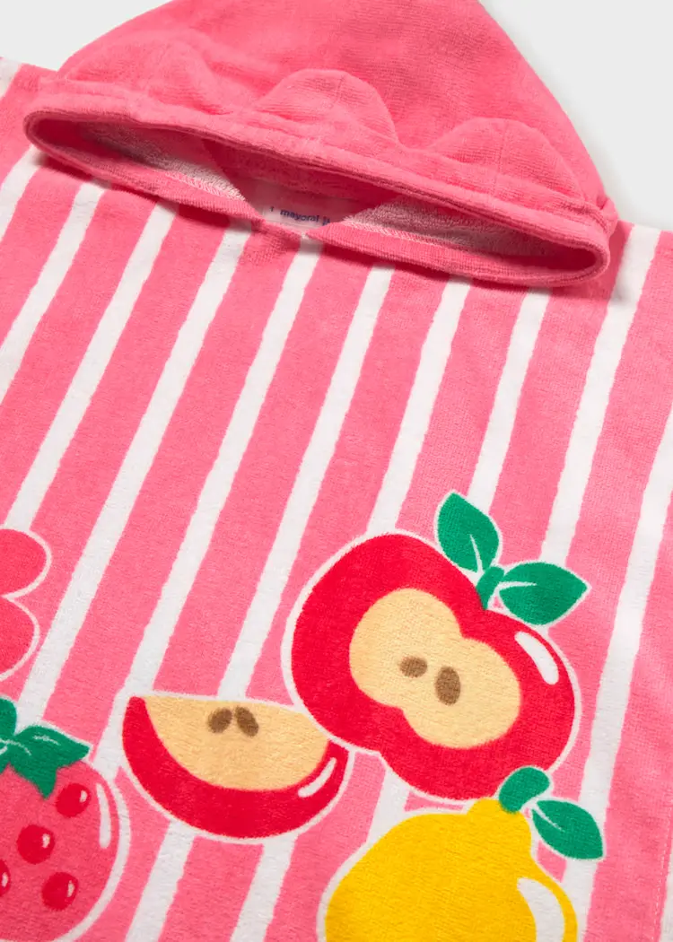 mayoral Πετσέτα παραλίας κουκούλα μωρό Κωδ. 26 10165 070 Γερανί