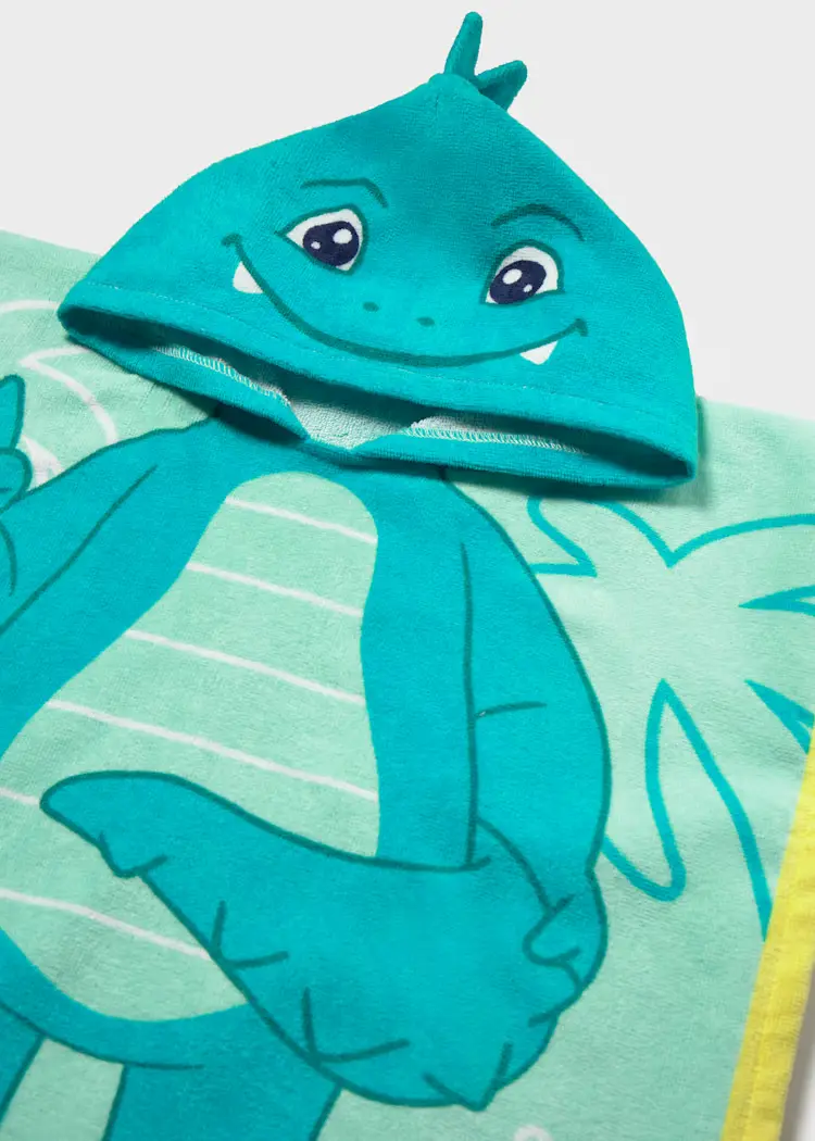 mayoral Πετσέτα παραλίας κουκούλα μωρό Κωδ. 26 10164 096 Τυρκουάζ