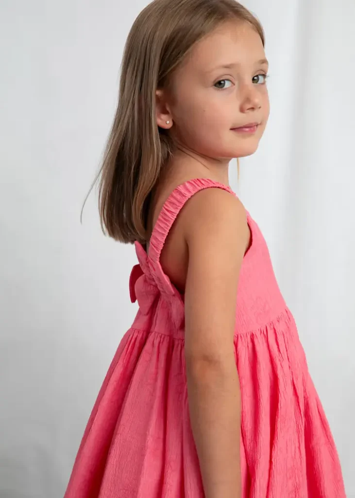 mayoral Φόρεμα αμπιγέ λουλούδια κορίτσι Κωδ. 26 03925 010 Γερανί