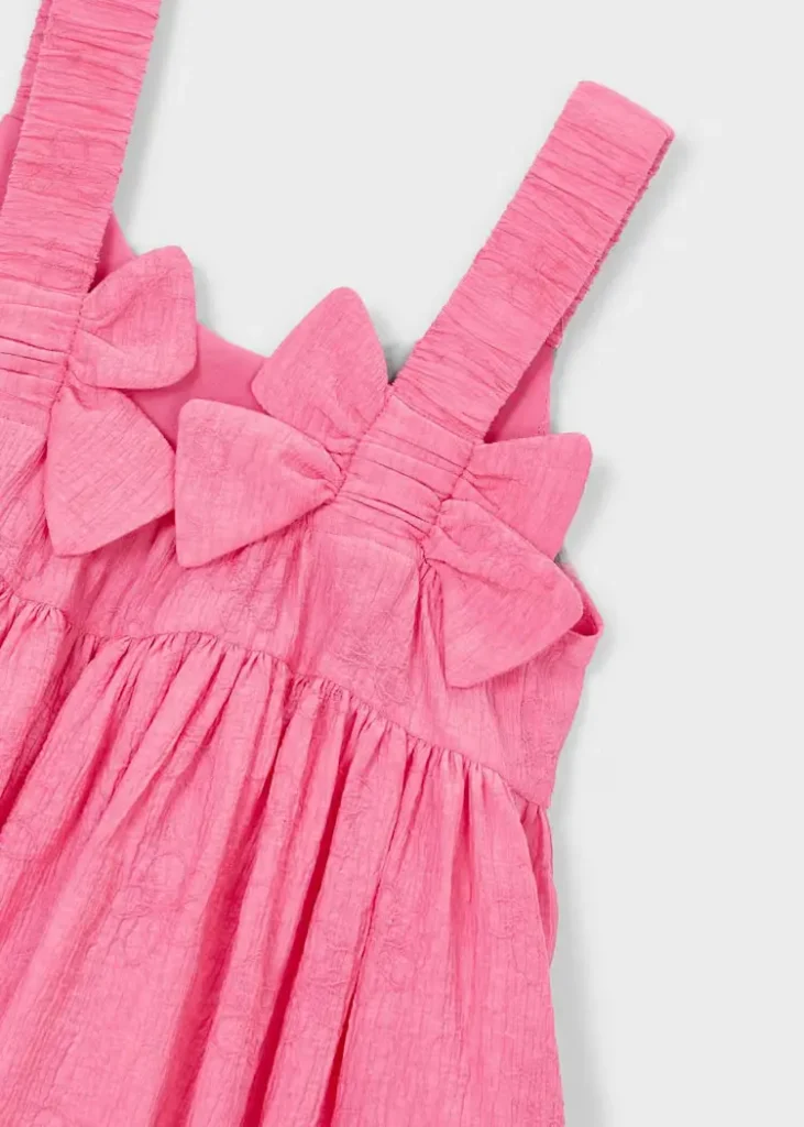 mayoral Φόρεμα αμπιγέ λουλούδια κορίτσι Κωδ. 26 03925 010 Γερανί