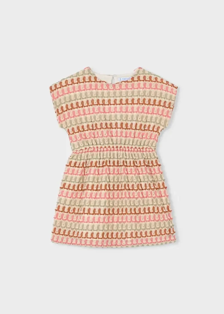 mayoral Φορεμα μακο φαντασια 26 3930 59 Μανταρινί