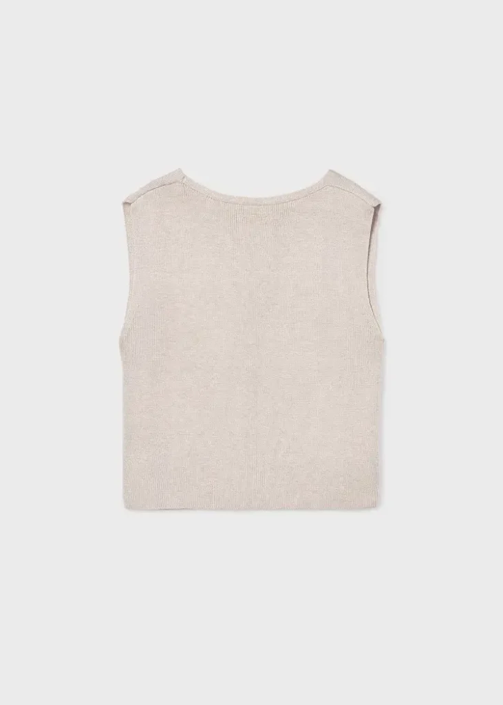 mayoral Πλεκτό τοπ κορίτσι Κωδ. 26 06020 029 Μπεζ