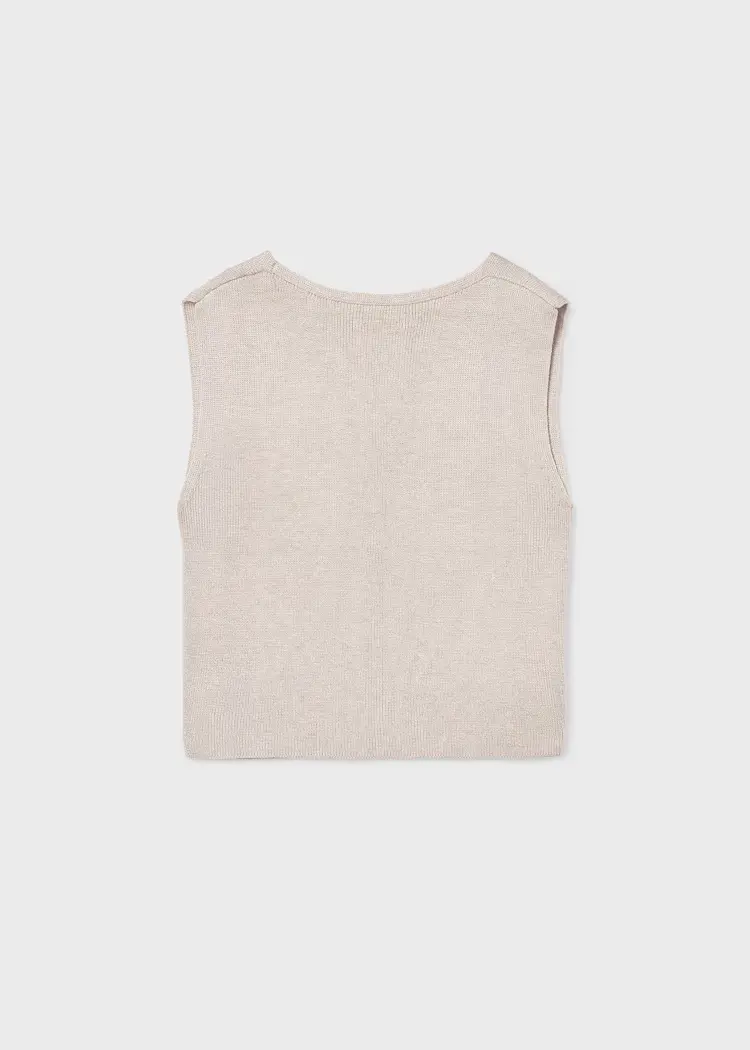 mayoral Πλεκτό τοπ κορίτσι Κωδ. 26 06020 029 Μπεζ