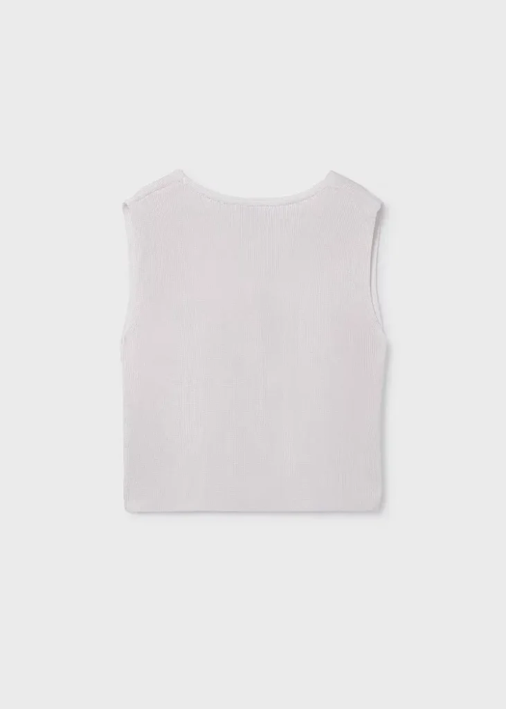 mayoral Τοπ πλεκτο κουμπια 26 6020 30 Μπεζ