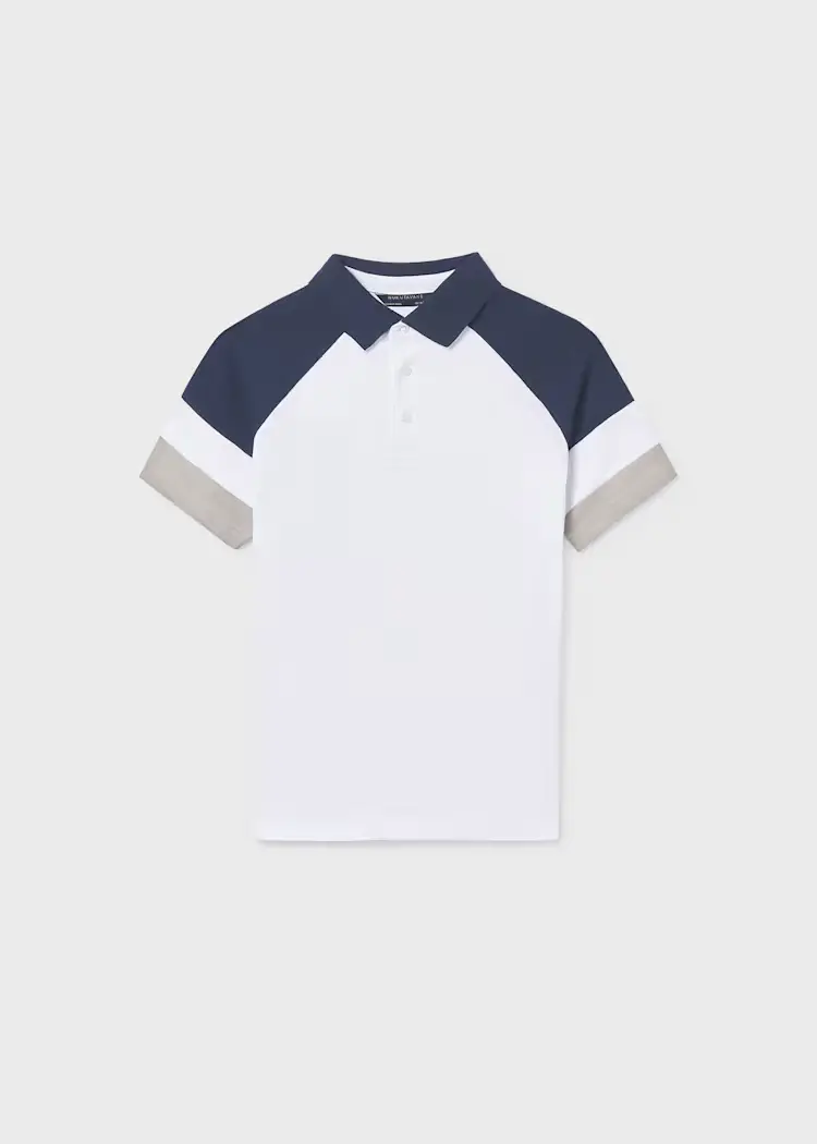 mayoral Πόλο αγόρι Κωδ. 26 06165 064 Λευκό