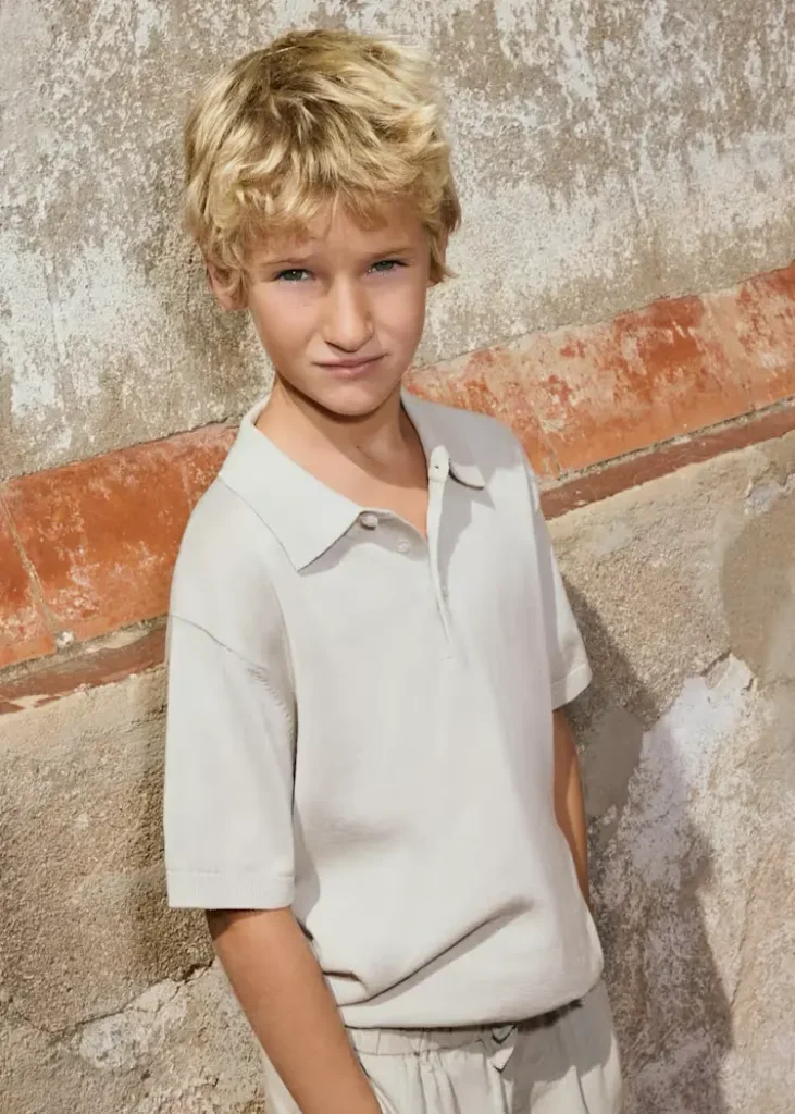 mayoral Πόλο αγόρι Κωδ. 26 06162 047 Μπεζ